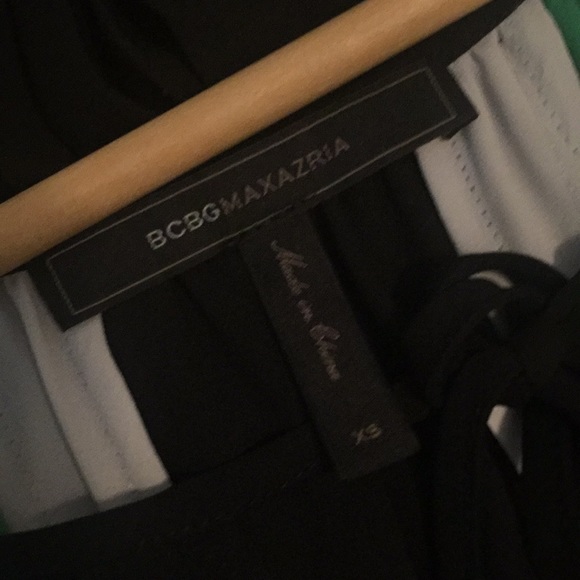 BCBG Max Azria color blocked pleated dress - Picture 5 of 5